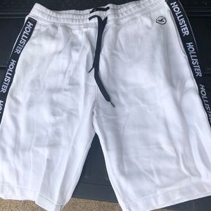 White mens hollister shorts
